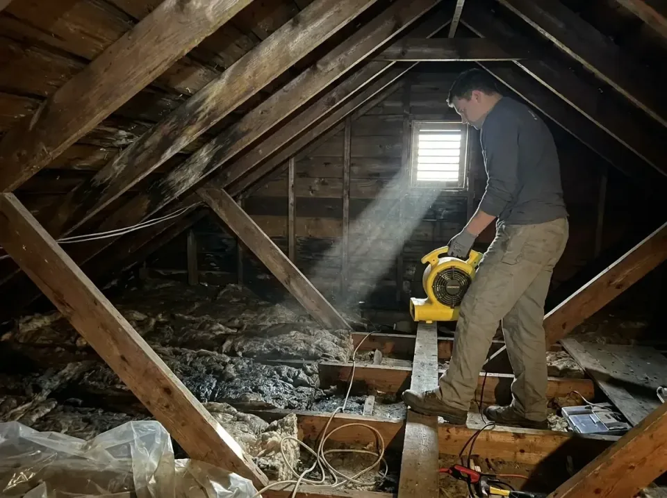 attic-water-damage-drying-proc-007 — frequently asked questions, Emergency Water Extraction & 24/7 Flood Response in Sutherl…